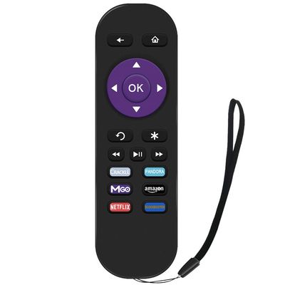 Gvirtue Lost Remote Control Replacement Compatible with Roku 1, Roku 2, Roku 3, Roku 4, (HD, LT, XS, XD), Roku Express. Do NOT Support Roku Stick, Roku Premiere, Roku Ultra, Roku TV or Roku Game
