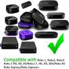 Gvirtue Lost Remote Control Replacement Compatible with Roku 1, Roku 2, Roku 3, Roku 4, (HD, LT, XS, XD), Roku Express. Do NOT Support Roku Stick, Roku Premiere, Roku Ultra, Roku TV or Roku Game view 2