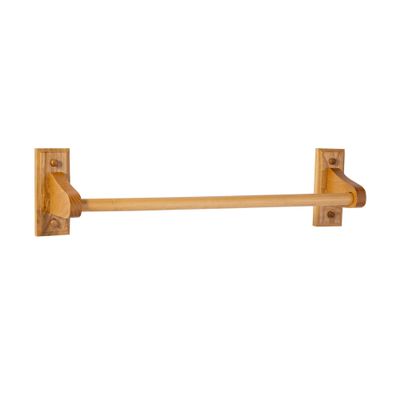 Design House Dalton Towel Bar, 18 in, Wall Mount, Easy Installation, Wood, Honey Oak, 18 in L x 5 in W x 3.62 in H, 561183
