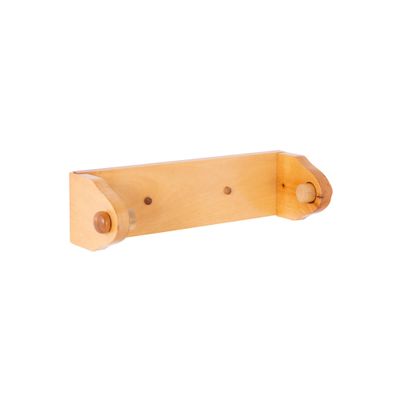 Design House Dalton Paper Towel Holder, Wall Mount, Easy Installation, Wood, Honey Oak, Durable, 13.4 in, 13.75 in W x 4.6 in L x 3.5 in H, Item 561233