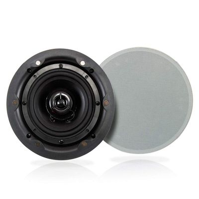 Pyle Ceiling and Wall Mount Speaker - Wireless Bluetooth 5.25 Dual 2-Way Audio Stereo Sound Subwoofer Kit with, 240 Watts, in-Wall & in-Ceiling Flush Mount for Home Surround System - Pyle PWRC55BT