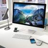 Sincetop Compatible with Apple Watch Charger Stand Ultra 2/Ultra/SE/9/8/7/6/5/4/3/2/1, Aluminum iWatch 49 45 41 44 40 42 38 Charging Holder Dock Nightstand Mode-Magnetic Charger not Included-Gray view 2