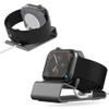 Sincetop Compatible with Apple Watch Charger Stand Ultra 2/Ultra/SE/9/8/7/6/5/4/3/2/1, Aluminum iWatch 49 45 41 44 40 42 38 Charging Holder Dock Nightstand Mode-Magnetic Charger not Included-Gray view 3