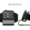 Sincetop Compatible with Apple Watch Charger Stand Ultra 2/Ultra/SE/9/8/7/6/5/4/3/2/1, Aluminum iWatch 49 45 41 44 40 42 38 Charging Holder Dock Nightstand Mode-Magnetic Charger not Included-Gray view 4