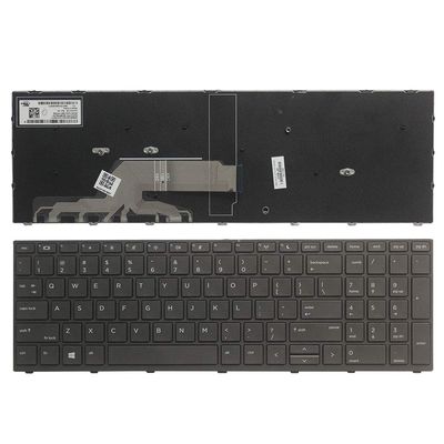 New Laptop Replacement Keyboard for HP ProBook 450 G5 455 G5 470 G5 US Layout (Black Frame)
