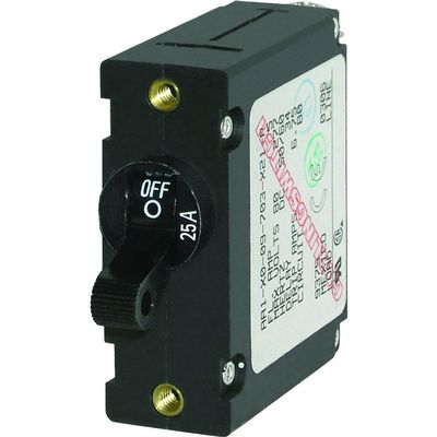 The Amazing Quality Blue Sea 7216 AC/DC Single Pole Magnetic World Circuit Breaker - 25 Amp