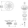 Elkay 3-1/2" Garbage Disposal Stopper/Strainer for use with Perfect Drain-Satin Finish view 2