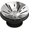 Elkay LKDS99 3-1/2" Polished Stainless Steel Disposal Stopper/Strainer for InSinkErator Disposal, Chrome , Silver view 1