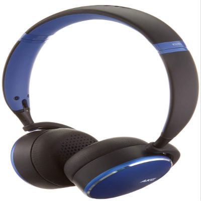 SAMSUNG AKG Y500 On-Ear Foldable Wireless Bluetooth Headphones- Blue (US Version)