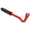 10" Crow Wrecking Pry Bar Nail Jimmy Lever With Rubber Handle Remover view 4