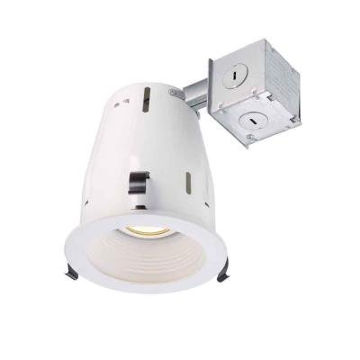 4 in. Recessed White Baffle Kit-Commercial Electric-CER4G10R401WHP