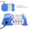 Digital RF Modulator Audio Video AV inputs into RF & TV Output AV RF AV TV Converter, VHF UHF Amplifier for Satellite Receivers, Video Cameras, Game Consoles, CCD Cameras US view 4