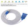 DTECH USB to Serial Adapter 10 ft USB to RS232 DB9 Female Cable COM Port with FTDI Chipset Supports Windows 11 10 8 7 Mac Linux view 4