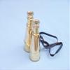 Hampton Nautical Captain's Solid Brass Binoculars, 6", Brass view 3