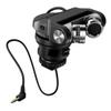 Tascam TM-2X Stereo X-Y Microphone for DSLR Cameras ,Black view 3