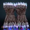 YULETIME 200 Color Changing LED Christmas Lights, 10 Mode 66 ft Brown Wire view 4