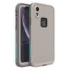 LifeProof iPhone XR FR Series Case - BODY SURF (CEMENT/GARGOYLE/HAWAIIAN OCEAN), waterproof IP68, built-in screen protector, port cover protection, snaps to MagSafe view 2