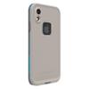 LifeProof iPhone XR FR Series Case - BODY SURF (CEMENT/GARGOYLE/HAWAIIAN OCEAN), waterproof IP68, built-in screen protector, port cover protection, snaps to MagSafe view 3