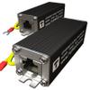 Ethernet Surge Protector (2 Pack) Gigabit PoE++ (154W/3.2A) Mounting Flange (Gas Discharge Tube) Metal Shielded RJ45 Lightning Suppressor LAN Network CAT5/CAT6 Thunder Arrestor 1000 Mbps Tupavco TP302 view 1