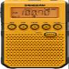 Sangean DT-800YL NOAA Weather Alert Pocket Radio, AM/FM, Yellow view 1