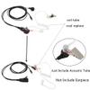 Lsgoodcare Replacement Coil Tube, Acoustic Air Tube Audio Tube with Earbuds Compatible for Motorola Kenwood Icom Midland Two Way Radio Walkie Talkie Ear Piece, Clear White (10Pack) view 3
