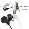Lsgoodcare Replacement Coil Tube, Acoustic Air Tube Audio Tube with Earbuds Compatible for Motorola Kenwood Icom Midland Two Way Radio Walkie Talkie Ear Piece, Clear White (10Pack) view 4