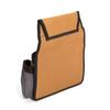 Dickies 11-Pocket Tool/Utility Storage Pouch for Tool Belt, Durable Canvas, Puncture-Resistant Backing, Screwdriver Pockets, Zippered Security Pocket, Hammer Loop, 2-inch Tunnel Loop, Grey/Tan view 3