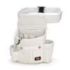 Dickies 8-Pocket Padded Tool Belt/Utility Pouch for Painters, Carpenters, and Builders, Adjustable 3-Inch Belt, Durable Canvas Construction, White view 1