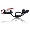 Keenso DC Converter 3A DC 12V to DC 5V Dual USB Adapter Converter Module Dual Power Adapter DC to DC Converter Step Down Power Supplement Module for Car Motorcycle view 1