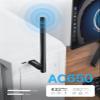 BrosTrend 650Mbps Linux Compatible WiFi Adapter Supports Kali Linux, Ubuntu, Mint, Debian, Kubuntu, Zorin, PureOS, Raspberry Pi 2+, Windows, Dual Band USB Wireless Adapter w/ Long Range WiFi Antenna view 4