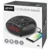 GPX CD Clock Radio with CD Player, FM Radio & Dual Alarm view 3