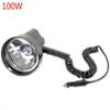 VIGAN 12V 100W HID 5" Xenon Handheld Camping Hunting Fishing Super Light Spotlight view 2