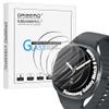 Orzero (4 Pack Smartwatch Screen Protector Compatible for Samsung Galaxy Watch 8 44mm, Tempered Glass 9 Hardness HD Anti-Scratch Bubble Free view 1