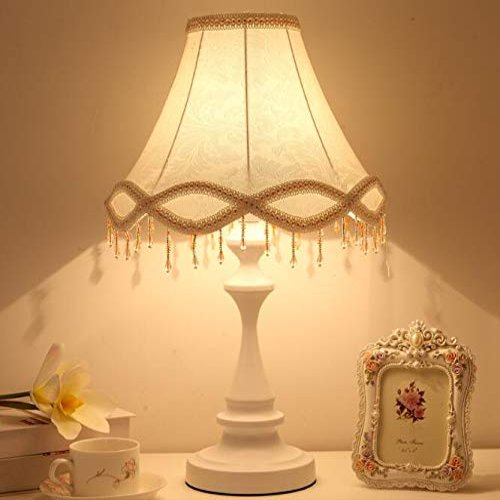 Best To Buy Table Lamp,European Style Bedside Lamp Princess Pastoral Creative Wedding Luxury Restaurant Decoration Table Lamp (Luxurious Style)