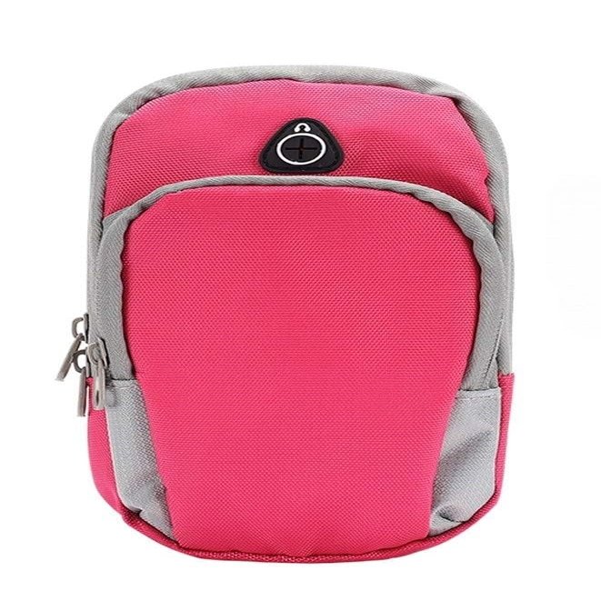 Adoretex Smartphone Armband Sports Running Bag Case Waterproof Arm Bags Pouch (SP-11) - Pink