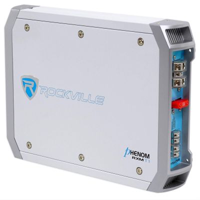 Rockville RXM-T1 2-Channel Marine/Boat Amplifier 1500W Peak/370W RMS