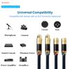 Viborg 2px HiFi XLR Cable, 4.9FT/1.5M, Audio 3 Pin XLR Male to Female Microphone Cable, Signal Cable, Audiophile Balanced Interconnect Cable Mic Cords view 3