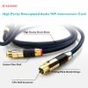 Viborg 2px HiFi XLR Cable, 4.9FT/1.5M, Audio 3 Pin XLR Male to Female Microphone Cable, Signal Cable, Audiophile Balanced Interconnect Cable Mic Cords view 4