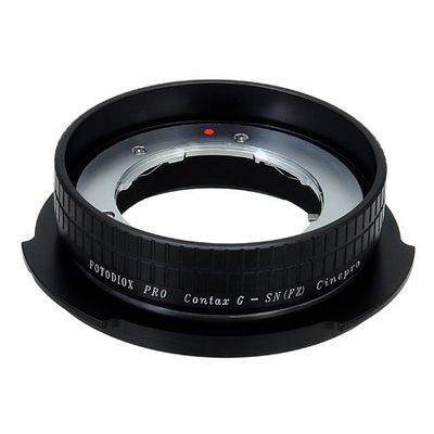Fotodiox PRO Lens Adapter Compatible with Select Contax G Lenses to Sony FZ-Mount Cine Cameras