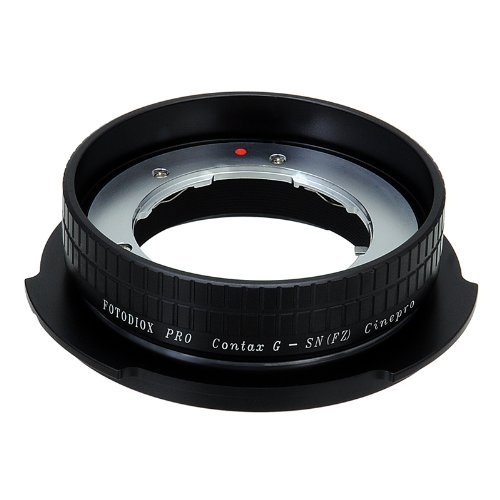 Fotodiox PRO Lens Adapter Compatible with Select Contax G Lenses to Sony FZ-Mount Cine Cameras