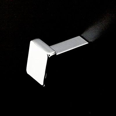 Wall-mount towel ring made of chrome plated brass.W: 7 7/8 D: 2 3/8 H: 5 1/8, Polished Chrome