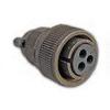 037381-0028, Conn Circular SKT 6 POS Solder ST Cable Mount 6 Terminal 1 Port view 1