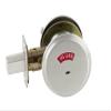 SCHLAGE B571 626 B580 Deadbolt Occupancy IND X Thumbturn 626, Satin Chrome view 2