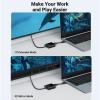 UGREEN HDMI to VGA, HDMI to VGA Adapter Connector(Female to Male) with 3.5mm Audio Jack Compatible with Monitor, PC, Xbox, TV Stick, Raspberry Pi, Nintendo Switch, Roku, Computer, Laptop view 4