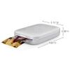 HP Sprocket Portable 2x3 Instant Photo Printer (Luna Pearl) Print Pictures on Zink Sticky-Backed Paper from Your iOS & Android Device. view 4