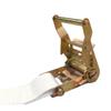 TentandTable 13' x 1.5" Ratchet Strap Cargo Tie Down, Snap Hook White 10pk view 3