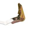 TentandTable 13' x 1" Ratchet Strap Cargo Tie Down, Snap Hook White 4pk view 3