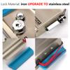 [Upgrade Version] AMOCAM Electric Electronic Door Lock 6pcs Computerized Doted Keys DC 12V Stainless Steel E-lock Support Wooden Glass Metal Door for Video Door Phone Doorbell Intercom Access Control view 3