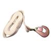 TentandTable 13' x 2" Ratchet Strap Cargo Tie Down, Snap Hook White 10pk view 4