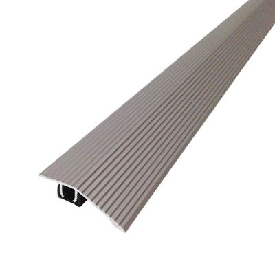 M-D Building Cinch Reducer Fluted w/Snaptrack, Satin Nickel, 36in